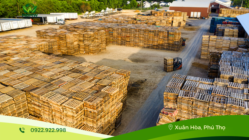 sản xuất pallet gỗ