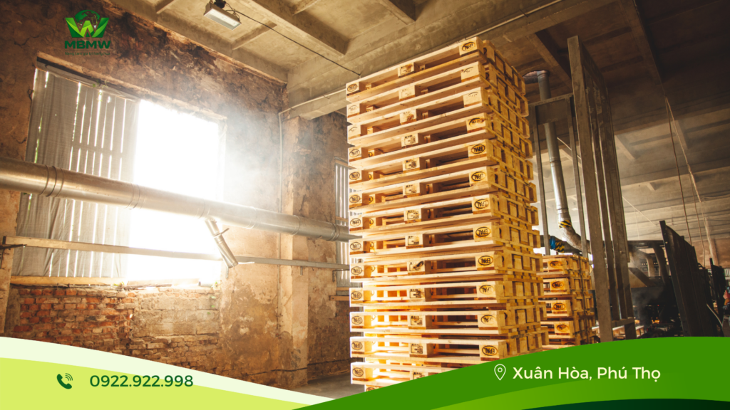 Xưởng sản xuất pallet gỗ