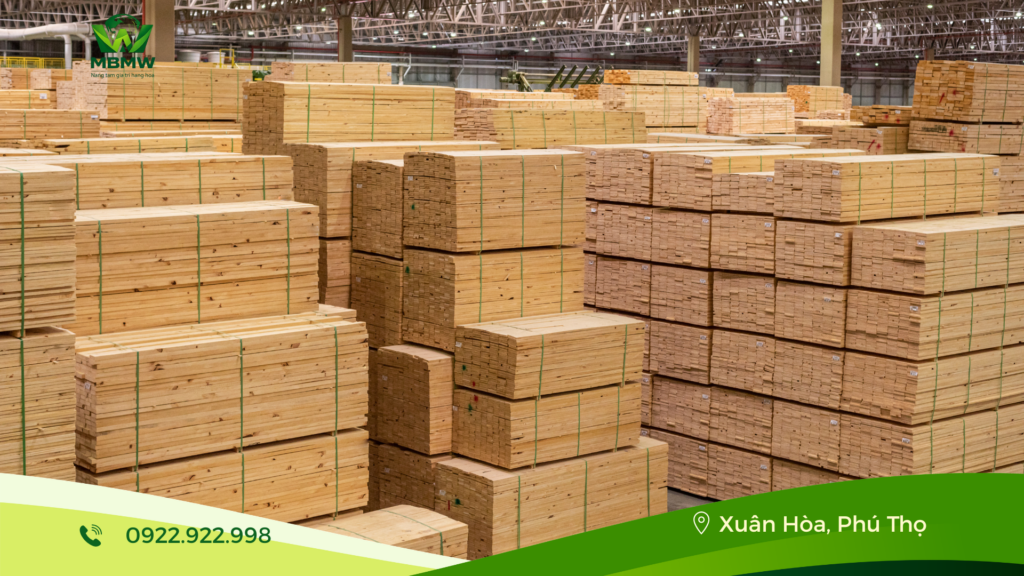 xưởng sản xuất gỗ pallet
