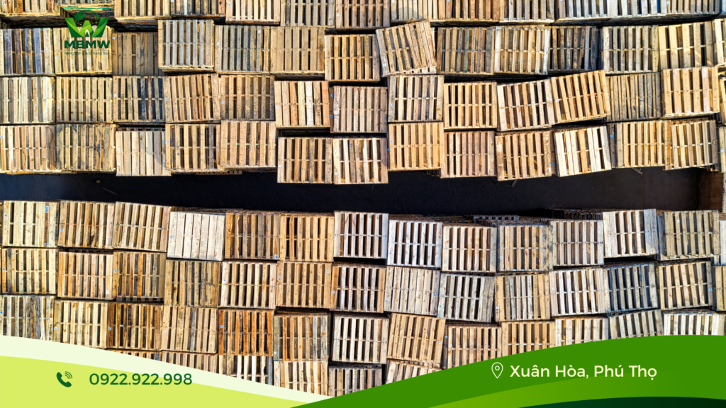 Pallet gỗ đóng hàng